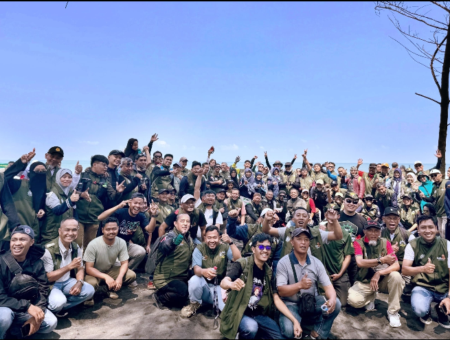 BIKERSMU CHAPTER WONOSOBO GELAR TOURING PERDANA SUSURI PANTAI SELATAN YOGYAKARTA SEBARKAN DAKWAH DAN UKHUWAH
