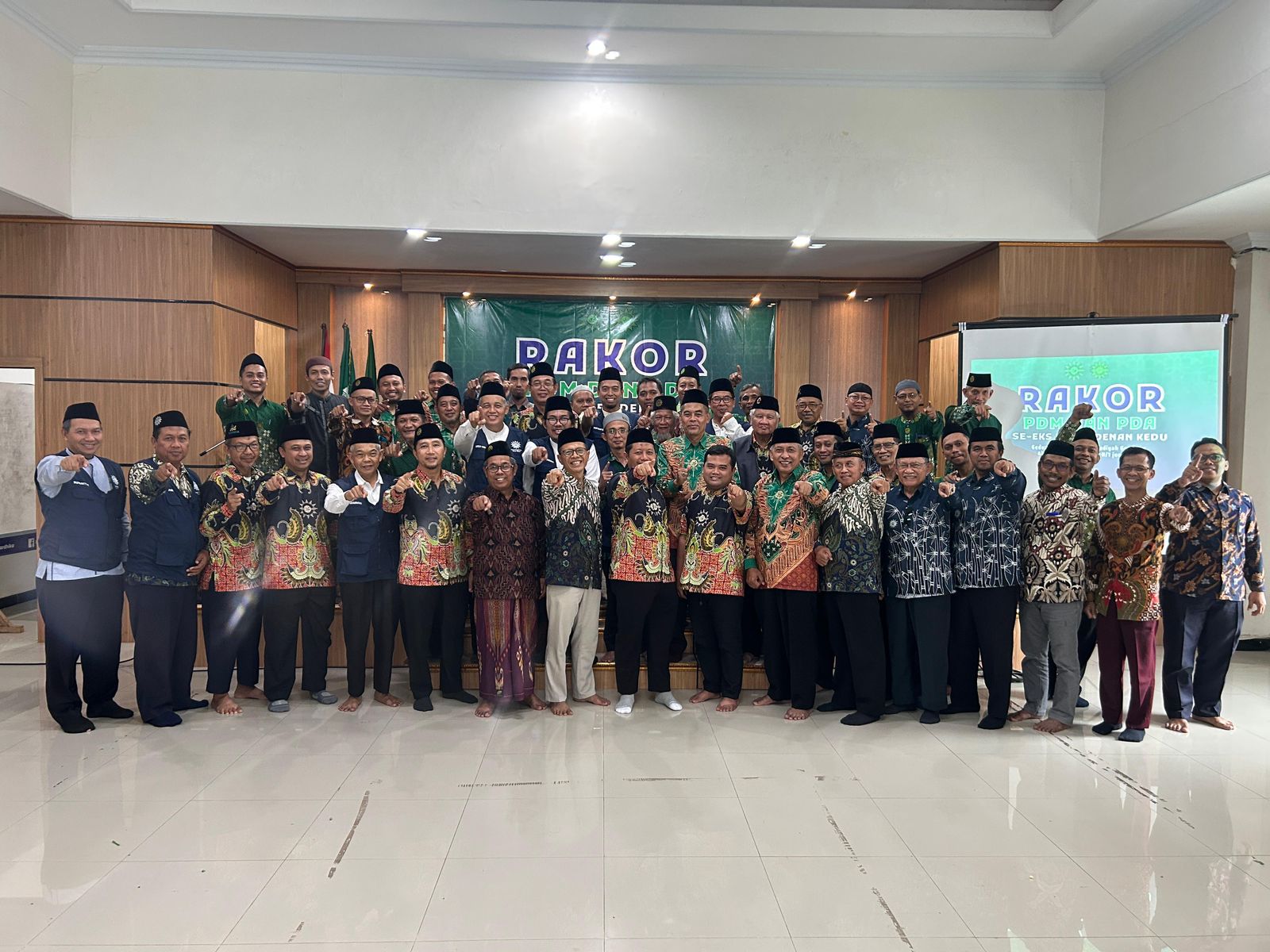 RAKOR PDM/PDA SE-KEDU FOKUS KPI KUARTAL KEDUA 2025