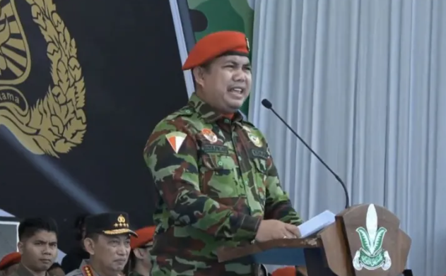 PANGLIMA TINGGI KOKAM GUNCANG APEL AKBAR : TRESNAKU ORA BAKAL ILANG, NKRI HARGA MATI