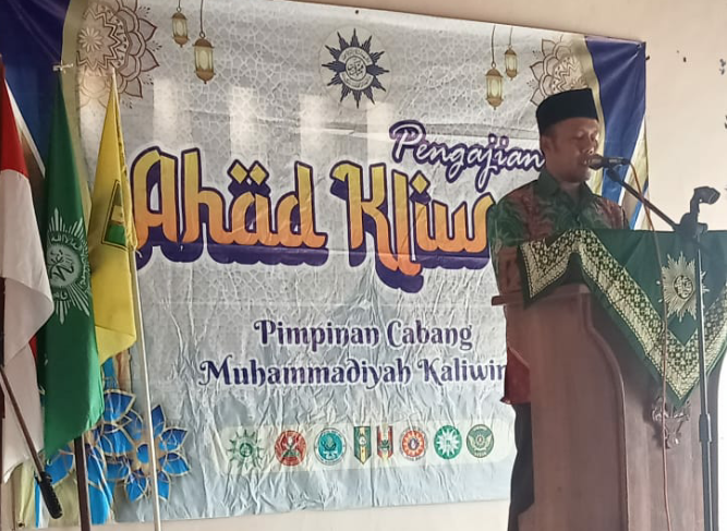PENGAJIAN AHAD KLIWON PCM KALIWIRO : BERMUHAMMADIYAH TIDAK HANYA AKTIF TAPI JUGA ETIKA DAN NIAT YANG TULUS