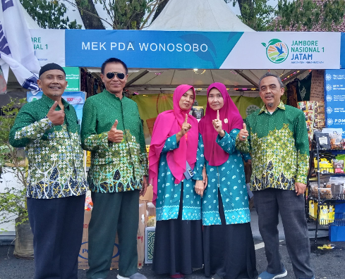 STAND JATAM WONOSOBO RAMAI DIKUNJUNGI !DALAM JAMNAS 1 JAMAAH TANI MUHAMMADIYAH DI KEBUMEN 