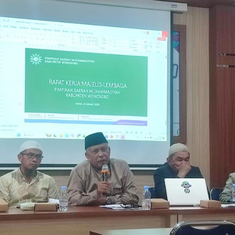 Tingkatkan Kinerja Organisadi, PDM Wonosobo Gelar Rapat Kerja Unit Pembantu Pimpinan (UPP) 