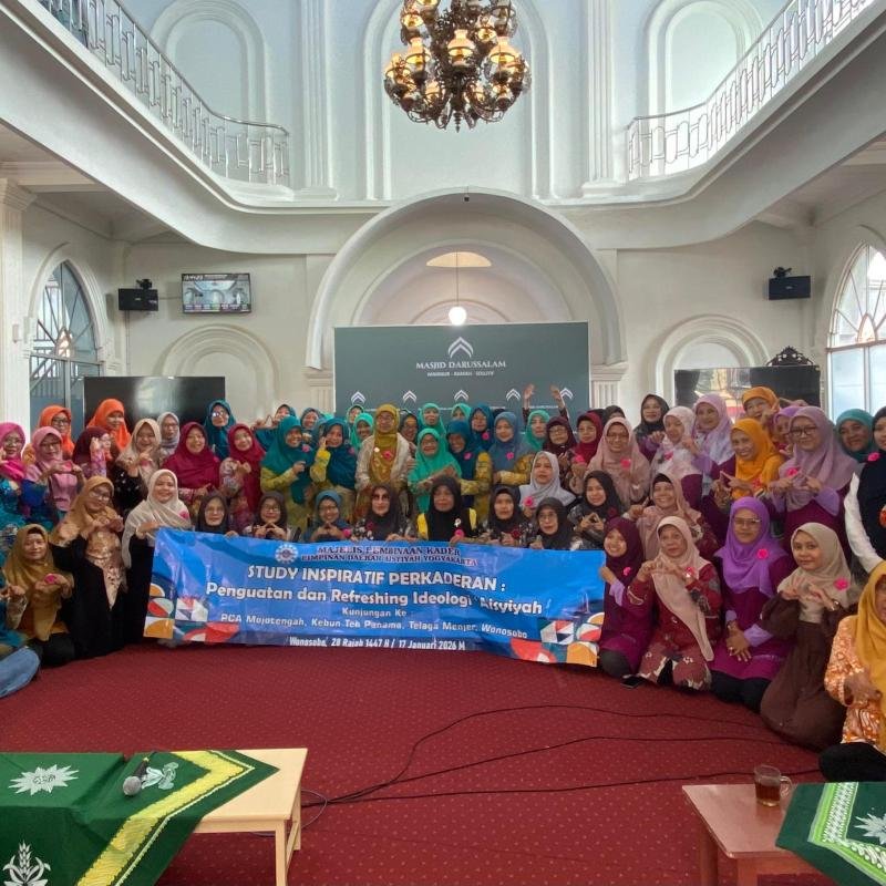 Merajut Kaderisasi Aisyiyah yang Hidup, Membumi dan Berkelanjutan, MPK PDA Kota Yogyakarta Studi Inspiratif ke PCA Mojotengah 
