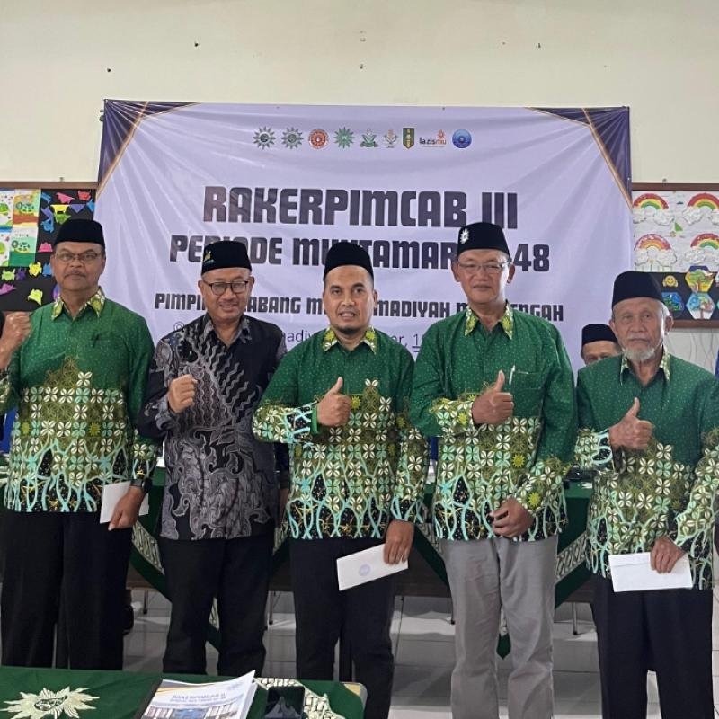 Perkuat Konsolidasi Organisasi, PCM Mojotengah Gelar Rakerpimcab III dan Sahkan Program Tahun 2026