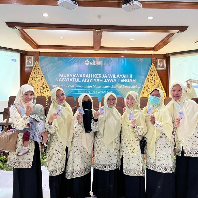 KAWAL AGENDA EKOLOGI BERKEADABAN, 7 KADER NASYIATUL AISYIYAH WONOSOBO WARNAI MUSYKERWIL II JAWA TENGAH