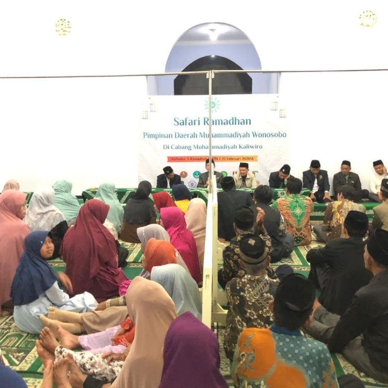 Perkuat Konsolidasi Gerakan, PDM Wonosobo Gelar Safari Ramadhan ke PCM Kaliwiro