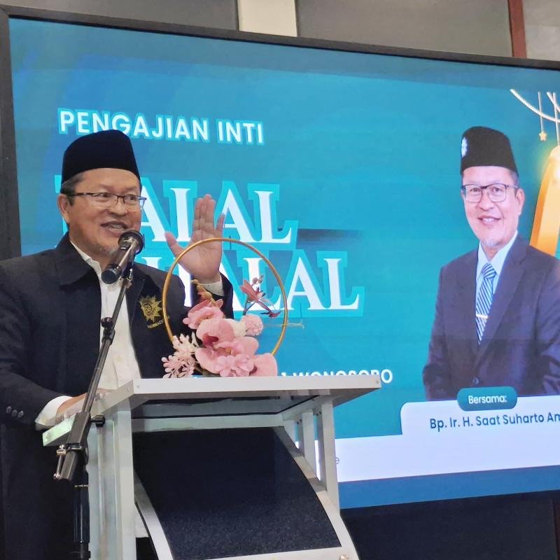 Hangat & Meriah! Silaturahmi Halal Bihalal SMK Mutu Wonosobo Penuh Kebersamaan