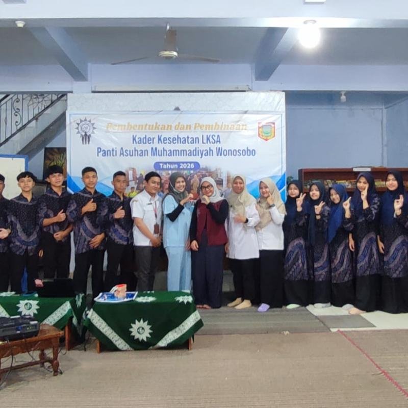 Penguatan Kesehatan Anak Panti, LKSA Panti Asuhan Muhammadiyah Wonosobo Gelar Pelatihan Kader Kesehatan
