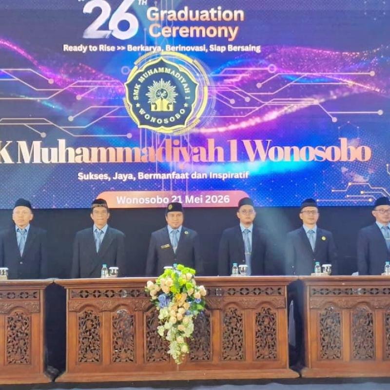 Ready to Rise: SMK Mutu Wonosobo Siap Berkarya dan Bersaing, Luluskan 306 Siswa dalam Wisuda ke-26