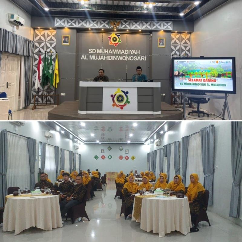 Sebanyak 36 guru MI Muhammadiyah Plus Leksono lakukan study tiru ke SDM Al Mujahidin Wonosari untuk pelajari kurikulum coding dan boarding bergilir.