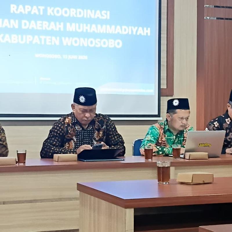PDM Wonosobo Gelar Rakor UPP dan Ortom : Akselerasi Kinerja Menuju Pengelolaan Organisasi yang Maju, Profesional, dan Modern (MPM) 