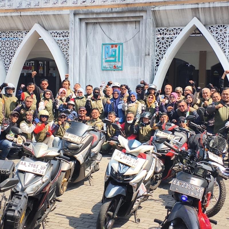 BikersMu Chapter Wonosobo Kembali Mengaspal Dakwah, Gelar Touring ke Pantai Gunung Kidul Selama 2 hari 