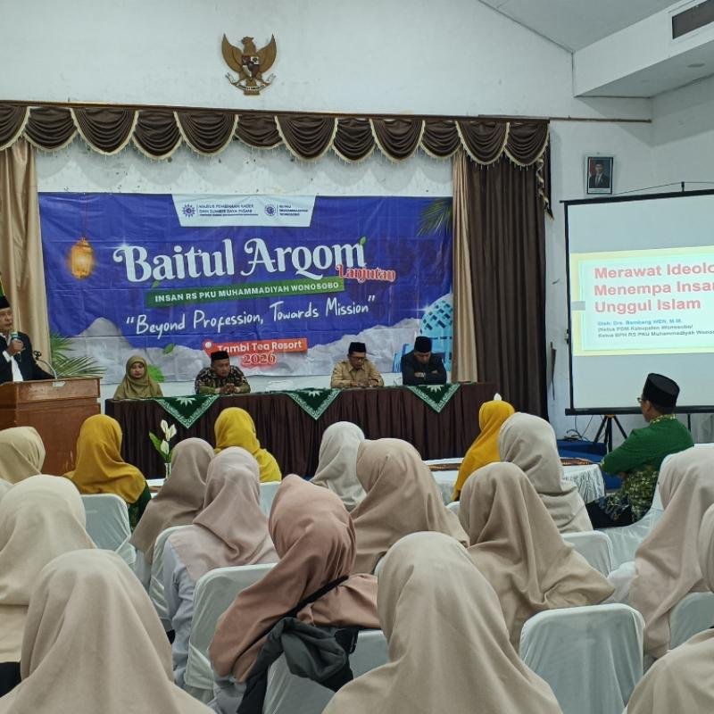 Gelar Baitul Arqam Lanjutan, RS PKU Muhammadiyah Wonosobo Dorong Insan Kesehatan Bekerja Melampaui Profesi Menuju Misi