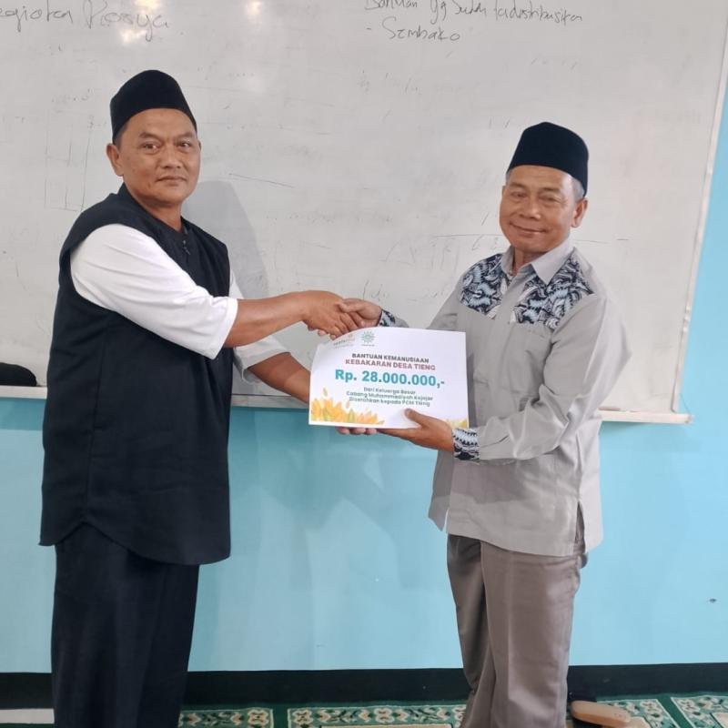 MDMC Wonosobo Kerahkan 28 Relawan Bantuan Bencana, Salurkan Donasi dan Kebutuhan Logistik Warga