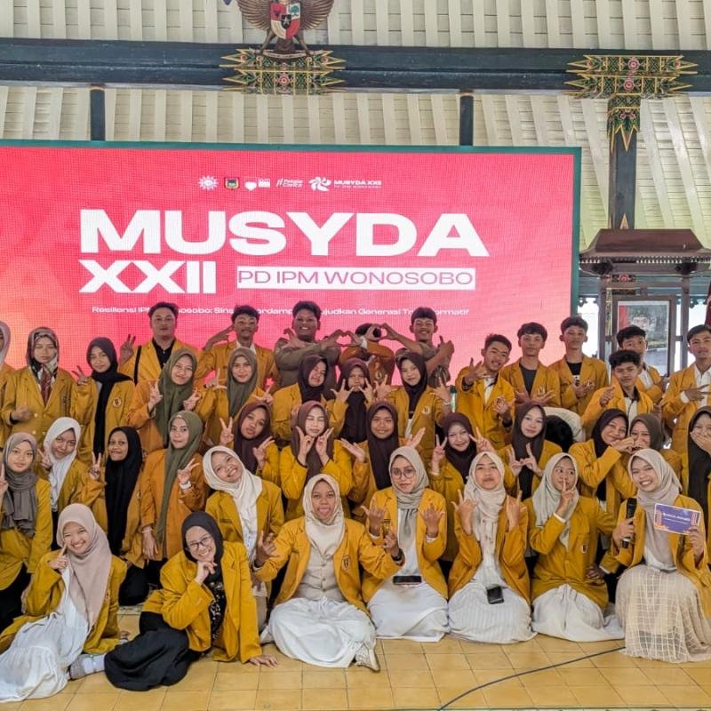 Musyda XXII PD IPM Wonosobo Resmi Dibuka, Lahirkan Nahkoda Baru Periode 2026–2028
