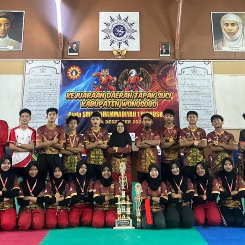 SMA Muhammadiyah Wonosobo Raih Juara Umum 2 Kejurda Tapak Suci / Pra POPDA Pencak Silat*