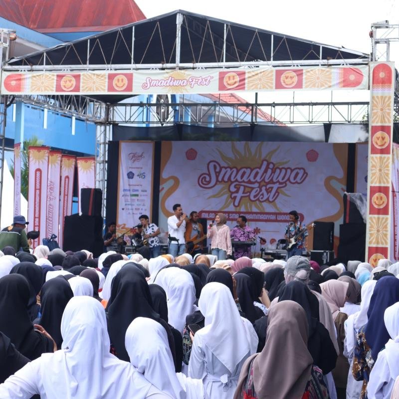 Smadiwa Fest Meriahkan Puncak Milad ke-46 SMA Muhammadiyah Wonosobo
