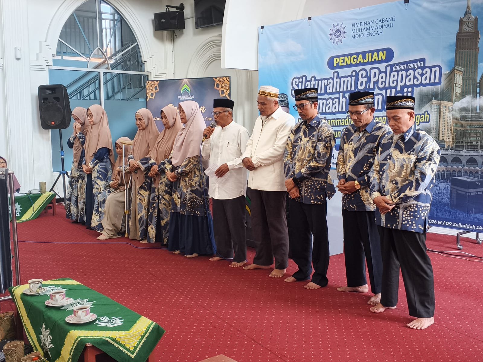Haru ! Silaturahmi dan Pelepasan 10 Jamaah Calon Haji Warga Muhammadiyah Kecamatan Mojotengah  - Gambar 1