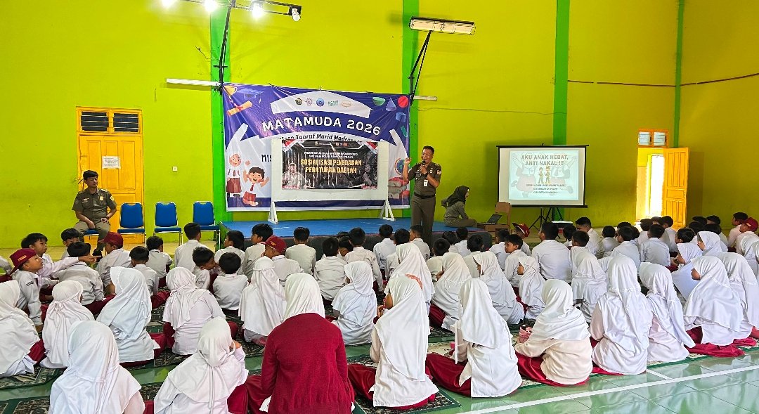 Tanamkan Karakter Sejak Dini, MI Hamka Wonosobo Gandeng Satpol PP di Hari Kedua MATAMUDA - Gambar 1