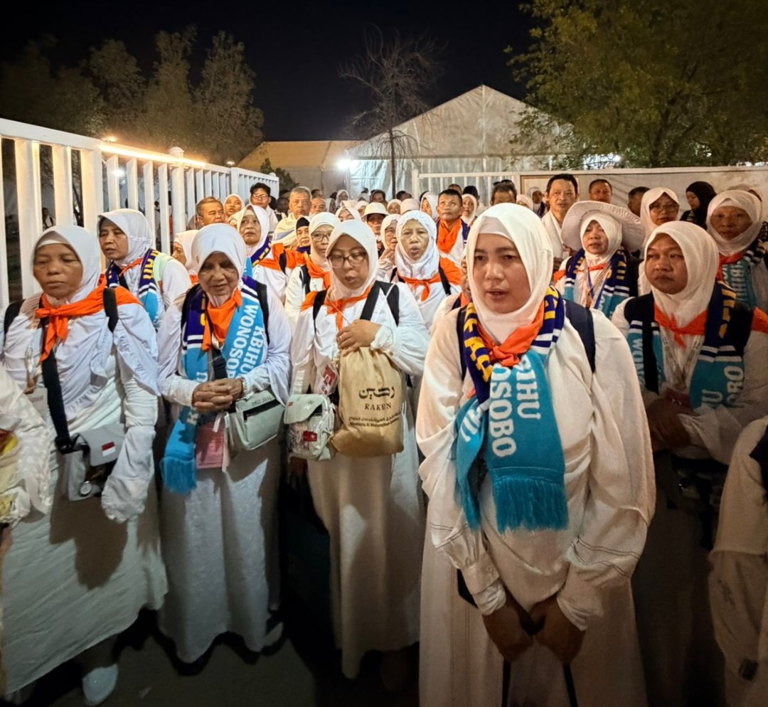 Jadwal Geser ke Mina Rilis, Ini Arti Stiker Putih dan Kuning di Bus Jemaah Gema Arafah - Gambar 1