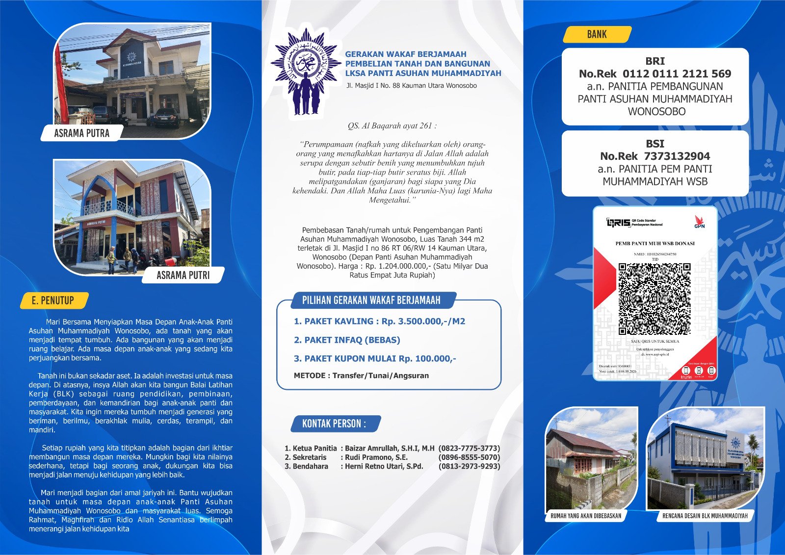 GERAKAN INFAQ/WAKAF BERJAMAAH PANTI ASUHAN MUHAMMADIYAH WONOSOBO - Gambar 2