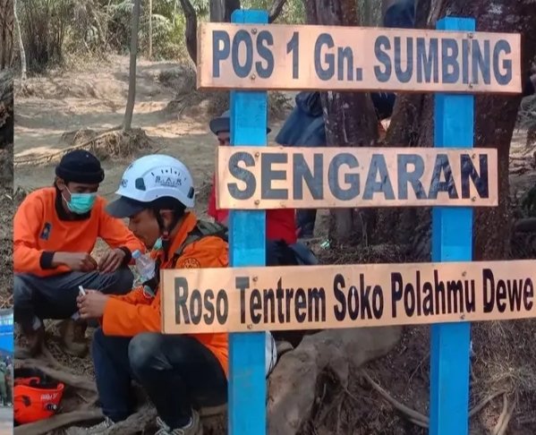 Api Karhutla Gunung Sumbing Meluas ke Sisi Barat Daya, Tim Gabungan Evakuasi 152 Pendaki - Gambar 1