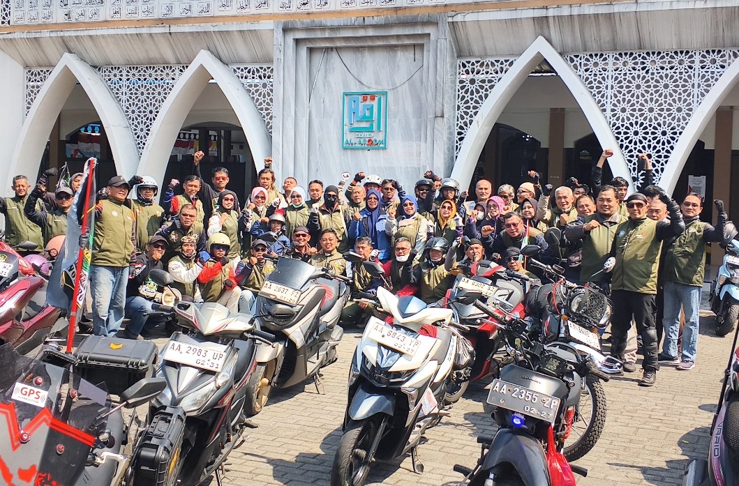 BikersMu Chapter Wonosobo Kembali Mengaspal Dakwah, Gelar Touring ke Pantai Gunung Kidul Selama 2 hari  - Gambar 1