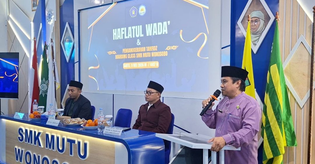 Haflatul Wada SMK Mutu Wonosobo 2026 : Apresiasi Prestasi Tahfidz dan Karakter Santri  - Gambar 2