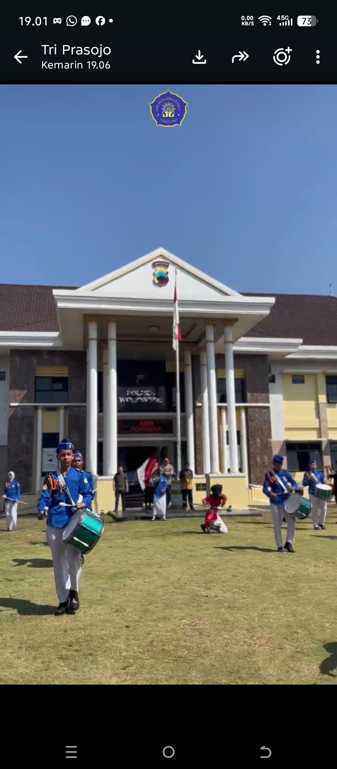 Hebat ! SMK Muhammadiyah 1 Wonosobo Mewakili Polda Jateng Dalam Ajang Defile Kapolri Cup Nasional 2026 - Gambar 9
