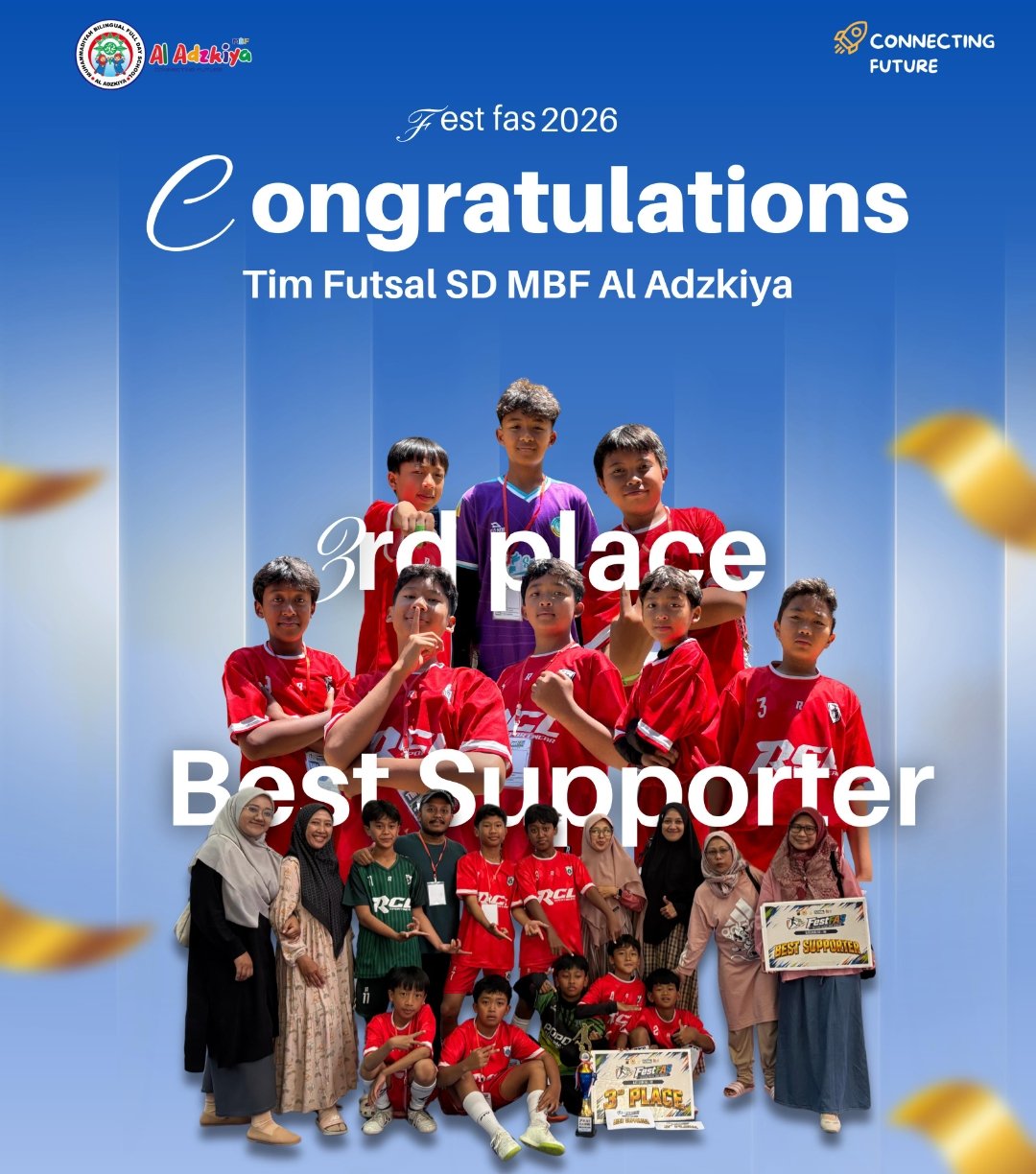 Borong Prestasi ! SD MBF Al Adzkiya Wonosobo Sabet Juara Futsal hingga Kejurkab Bulutangkis 2026 - Gambar 2
