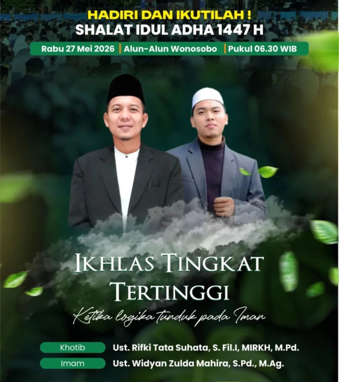 Khutbah Idul Adha 1447 H : Ikhlas Tingkat Tinggi, Ketika Logika Tunduk pada Iman - Gambar 1