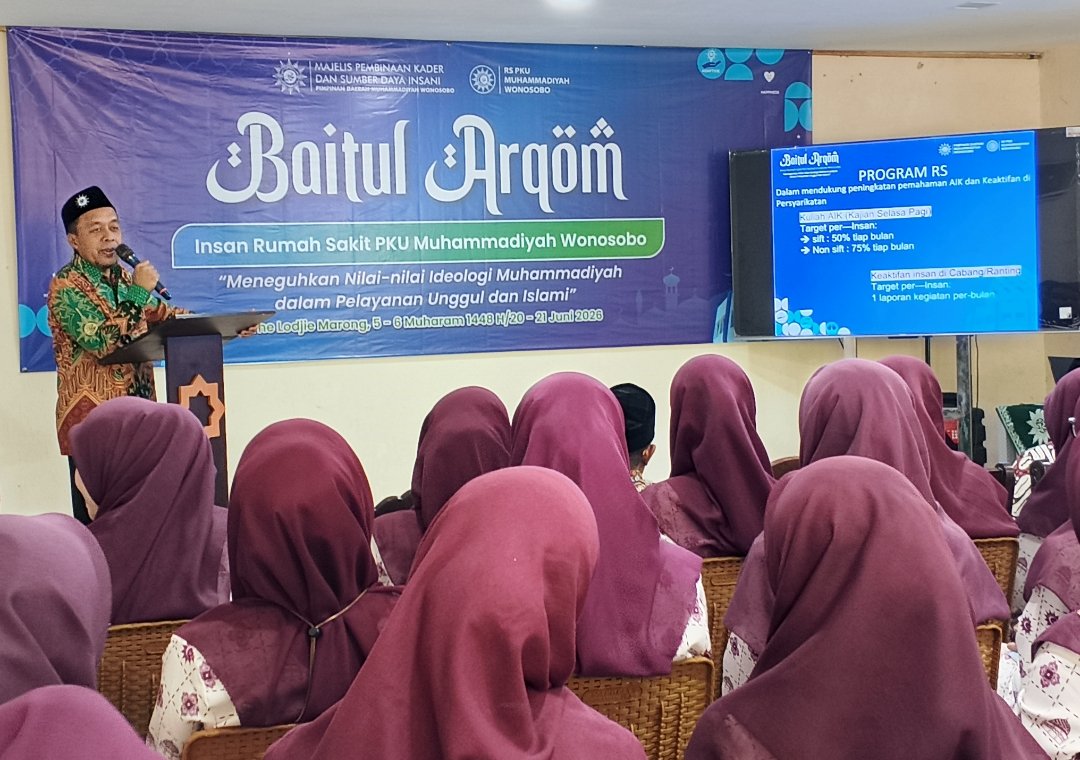 Meneguhkan Ideologi dan Pelayanan Unggul Islami, Puluhan Karyawan RS PKU Muhammadiyah Wonosobo Ikuti Baitul Arqam di Lodji Marong - Gambar 3