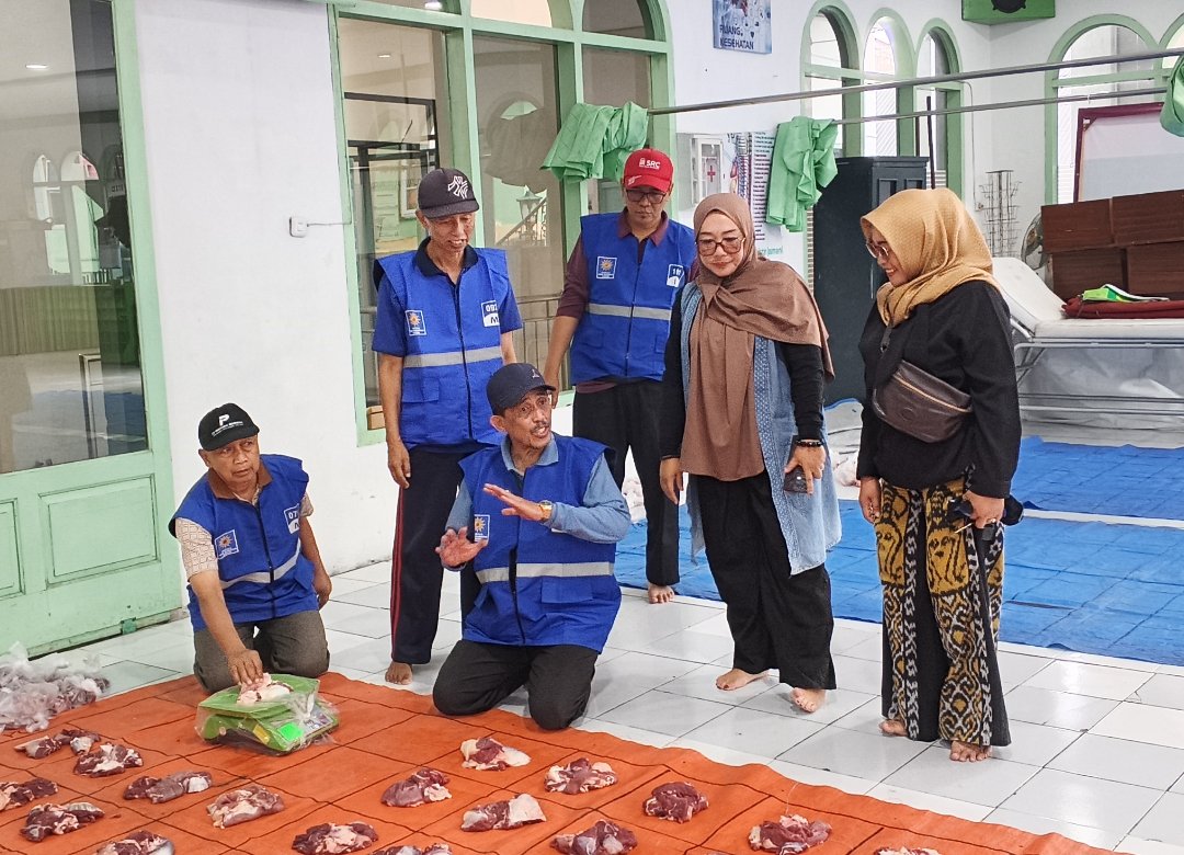 Idul Adha 1447 H : PCM Wonosobo Sembelih 11 Sapi dan 46 Kambing Qurban, Salurkan 1.862 Kantong Daging - Gambar 4