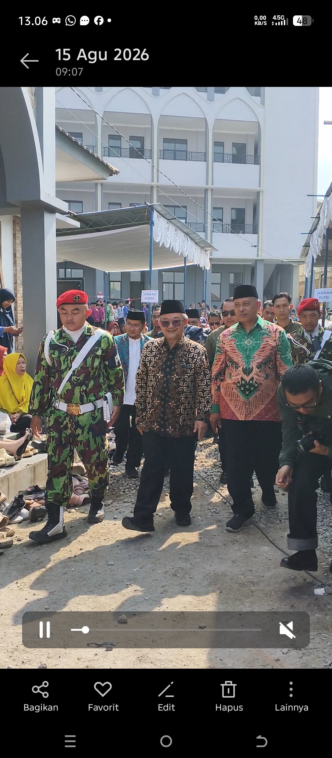 Mendikdasmen Resmikan Ponpes Modern MBS PCM Kertek, Tekankan Pentingnya Fitrah dan Investasi Ilmu - Gambar 13