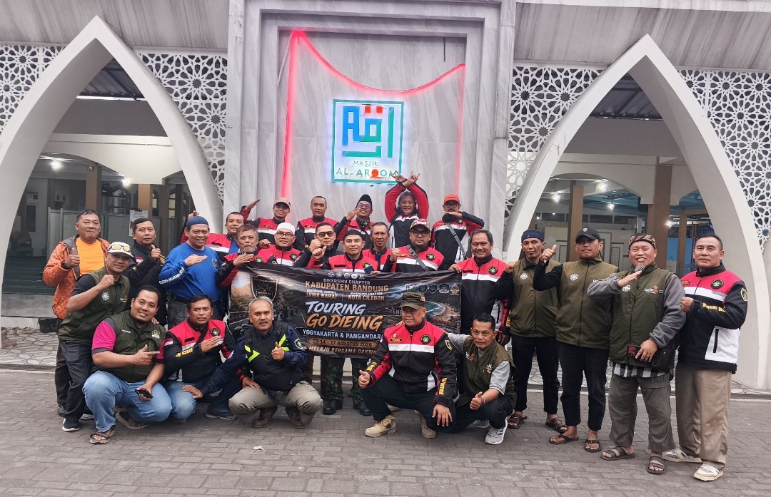 Sambut 31 BikersMu Kabupaten Bandung di Wonosobo, Ustadz Zaenuri Kupas 'Ayat Touring' Qs. Al-Mulk 15 - Gambar 3